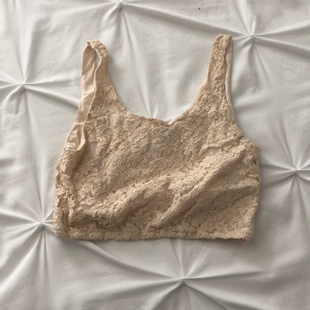 Lacey crop top